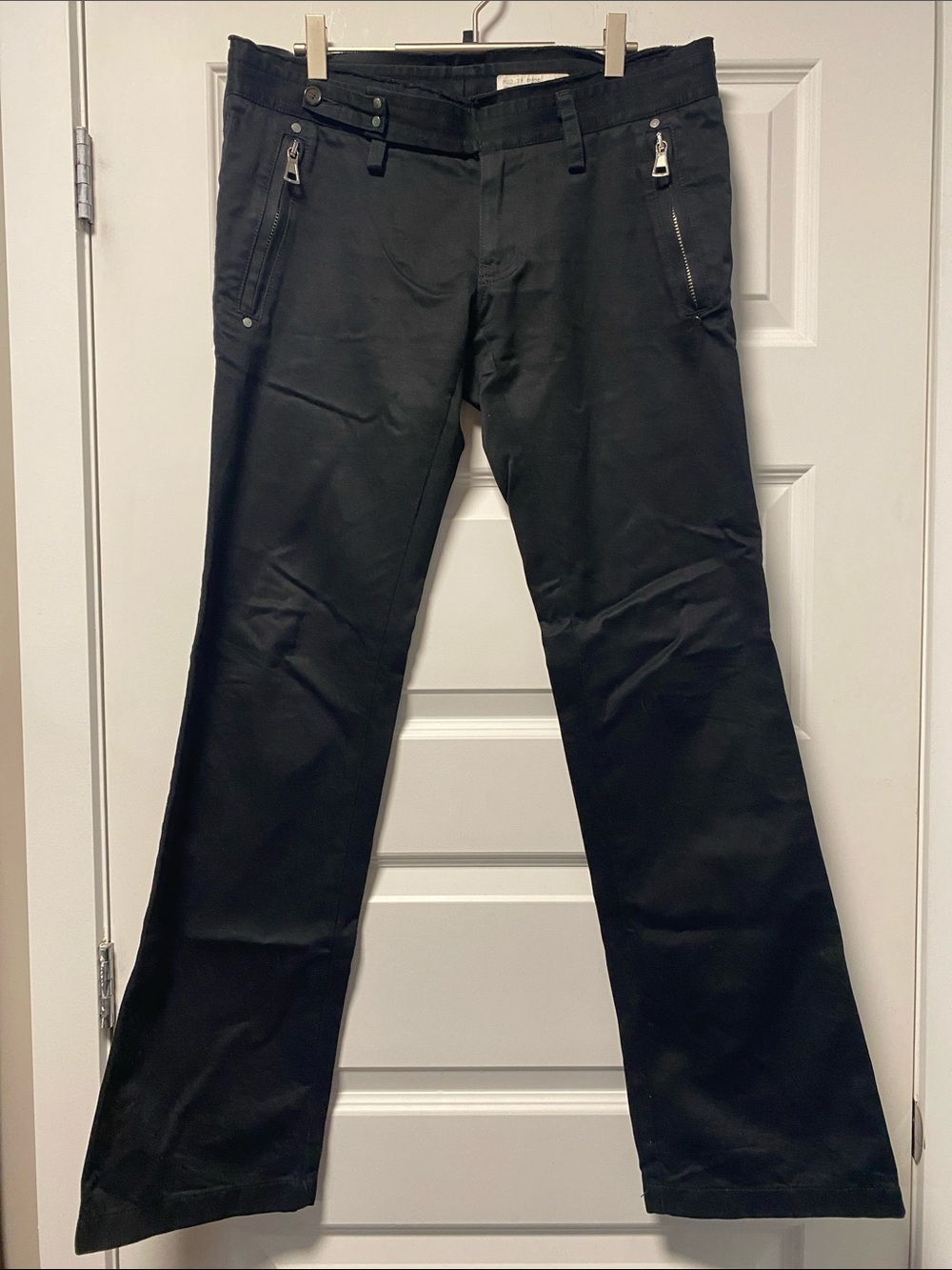 DSQUARED2 Black Men's Zip-Pocket Chinos